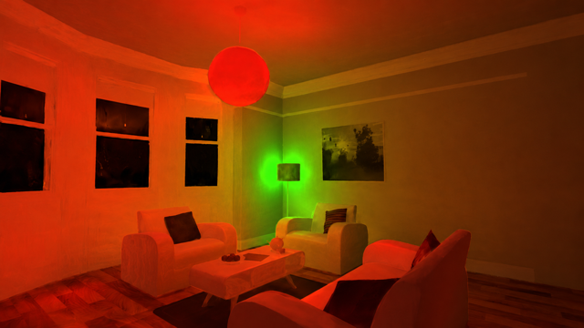 AEGIR Livingroom relighting