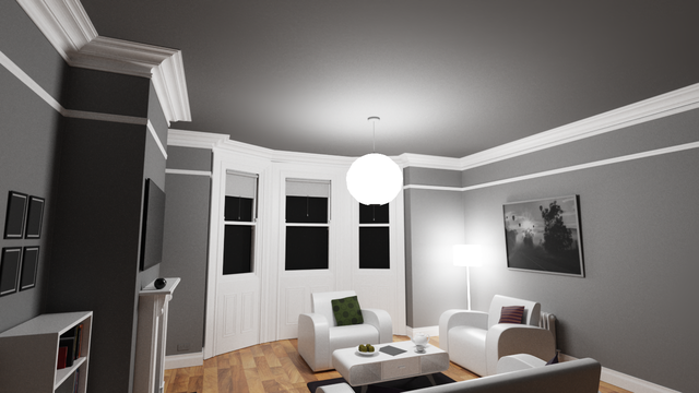 AEGIR indoor lighting estimation result