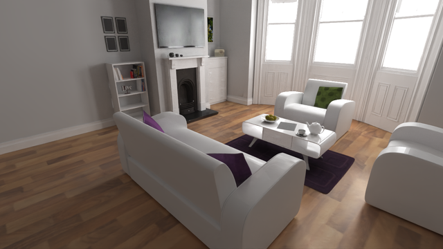 Livingroom IRIS render