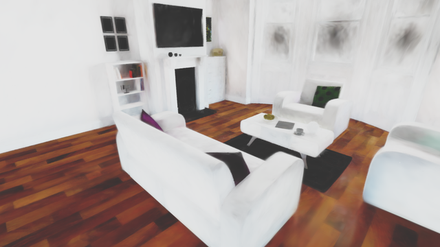 Livingroom NeILF++ albedo