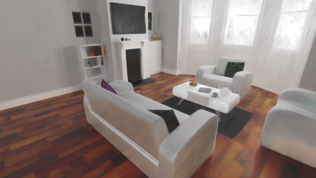 Livingroom NeILF++ render