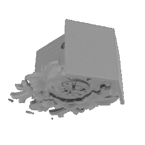 BlendedMVS clock NeuS result