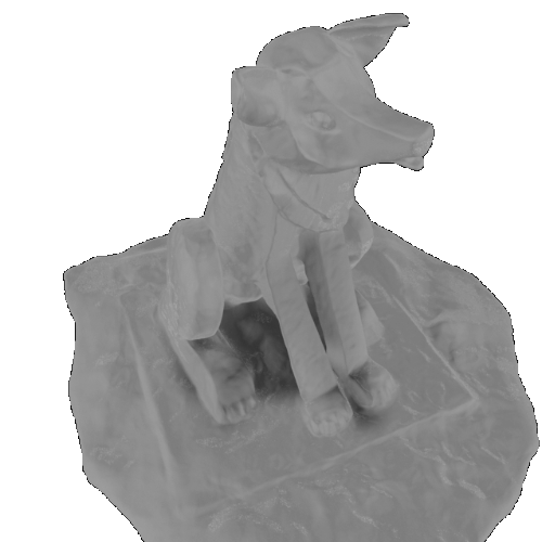 BMVS dog NoPose-NeuS result